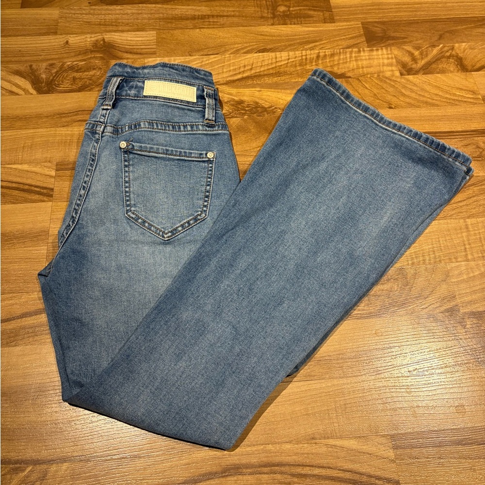 Rock & Roll Cowgirl High Rise Flare Jean Size 25 Flawed